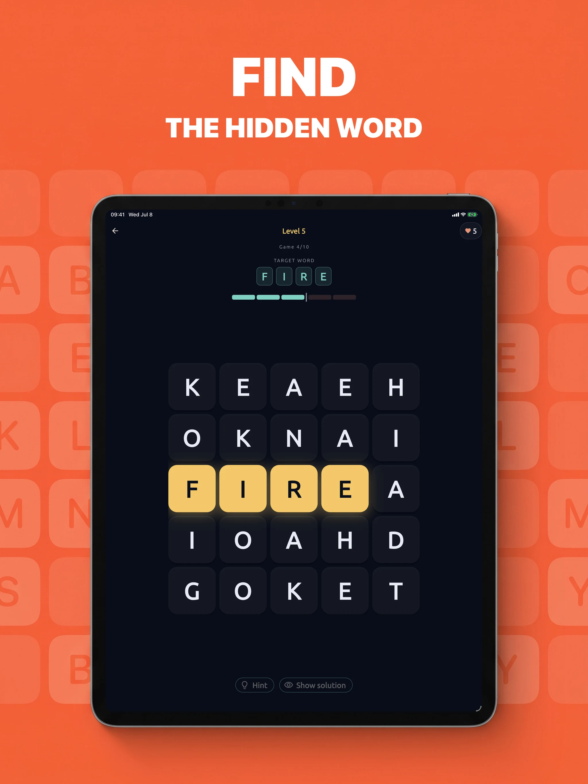 Align: Slide Word Puzzle screenshot