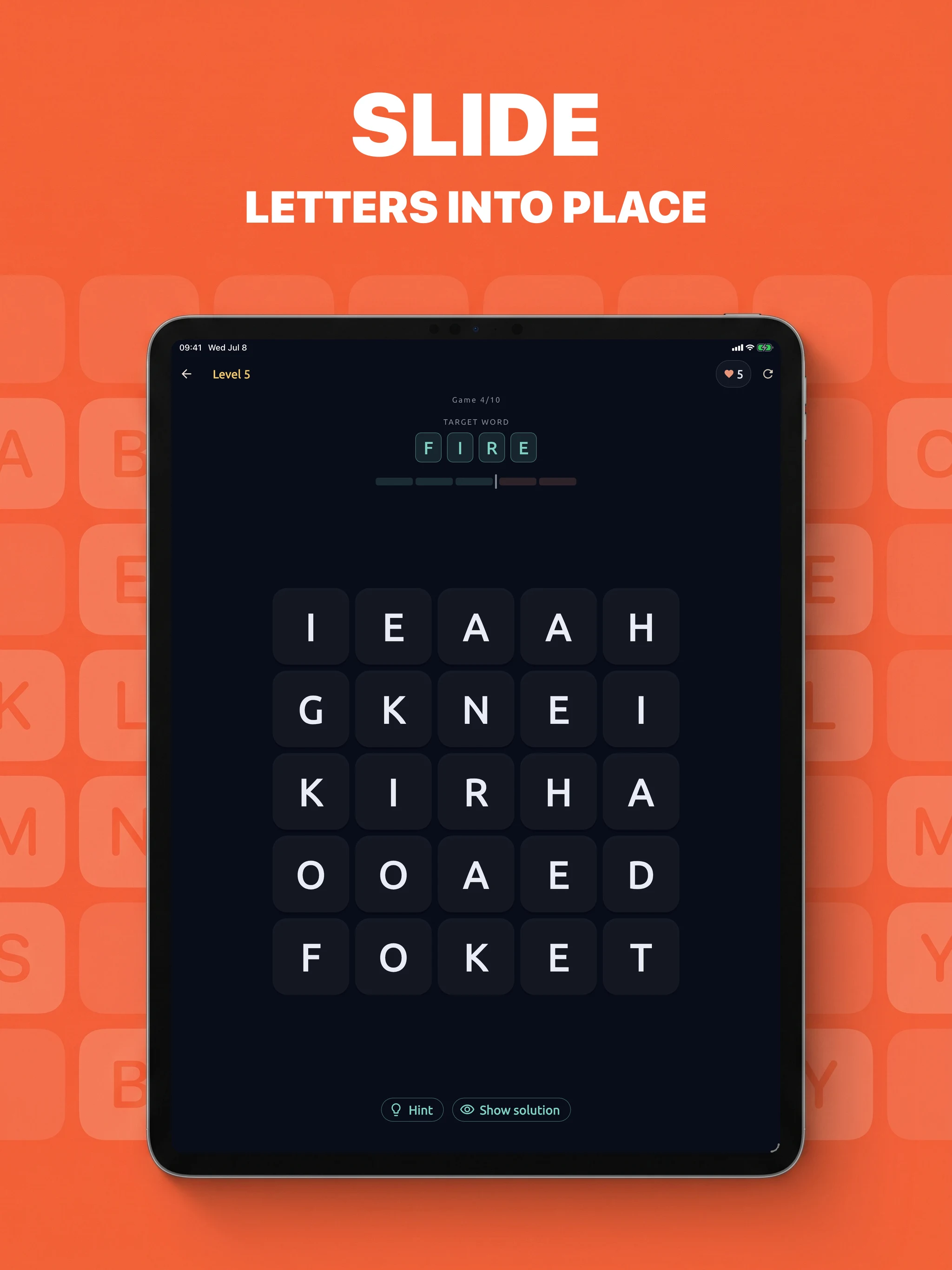 Align: Slide Word Puzzle screenshot